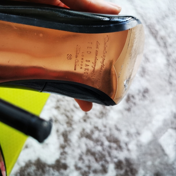 TED BAKER KAAWA PUMPS BLACK SIZE 7.5 - Picture 7 of 10